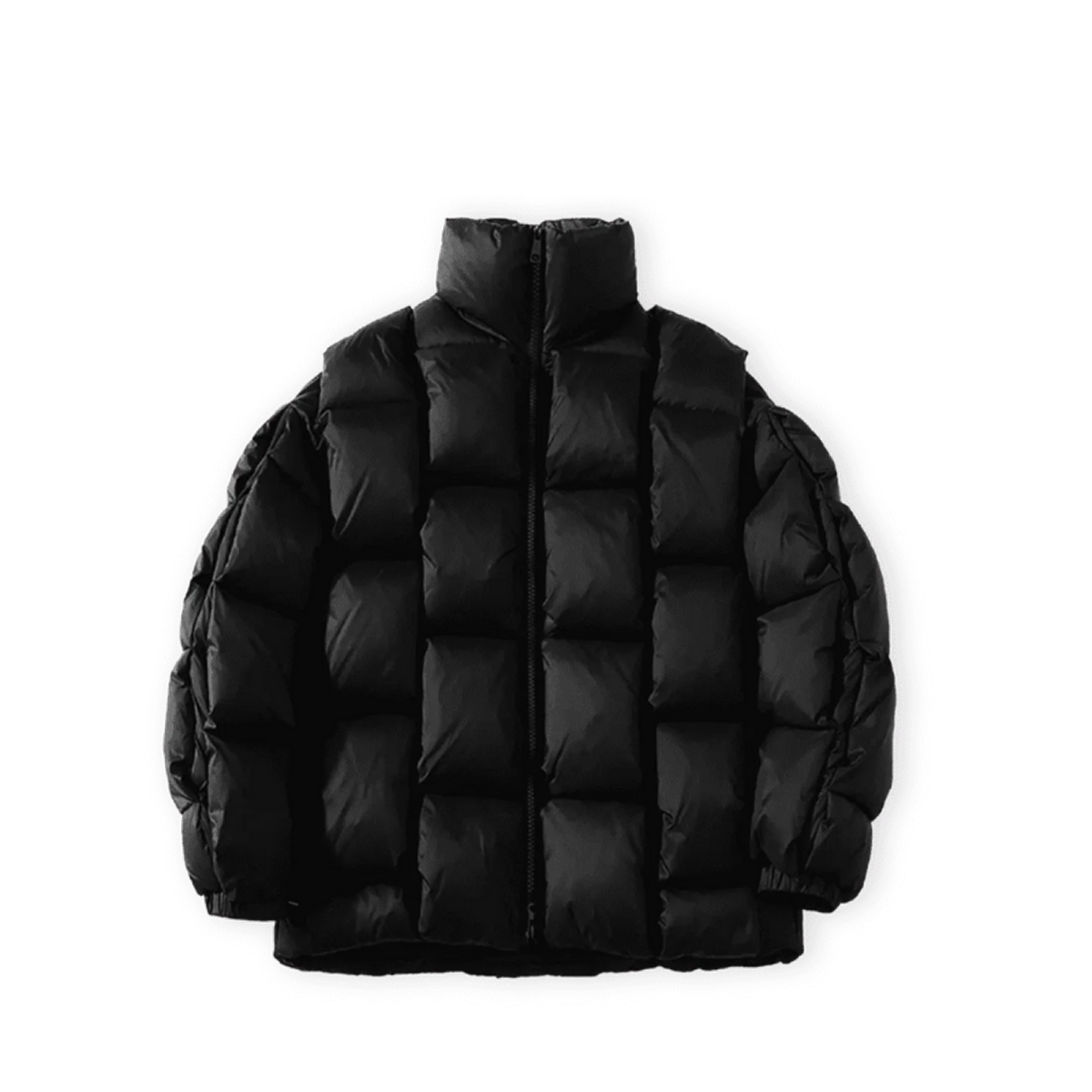 Diagram Puffer - Black