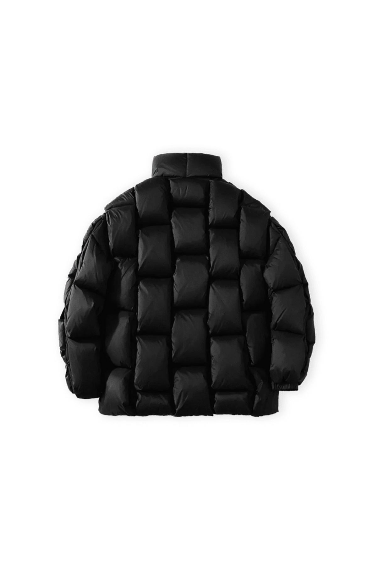 Diagram Puffer - Black