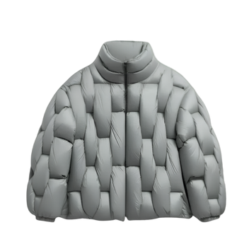 Pentagon Puffer -Grey